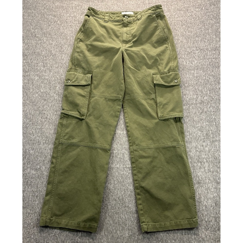 Aritzia Olive Green Cargo Trousers